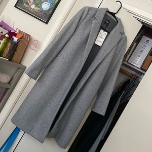 Grey coat Zara